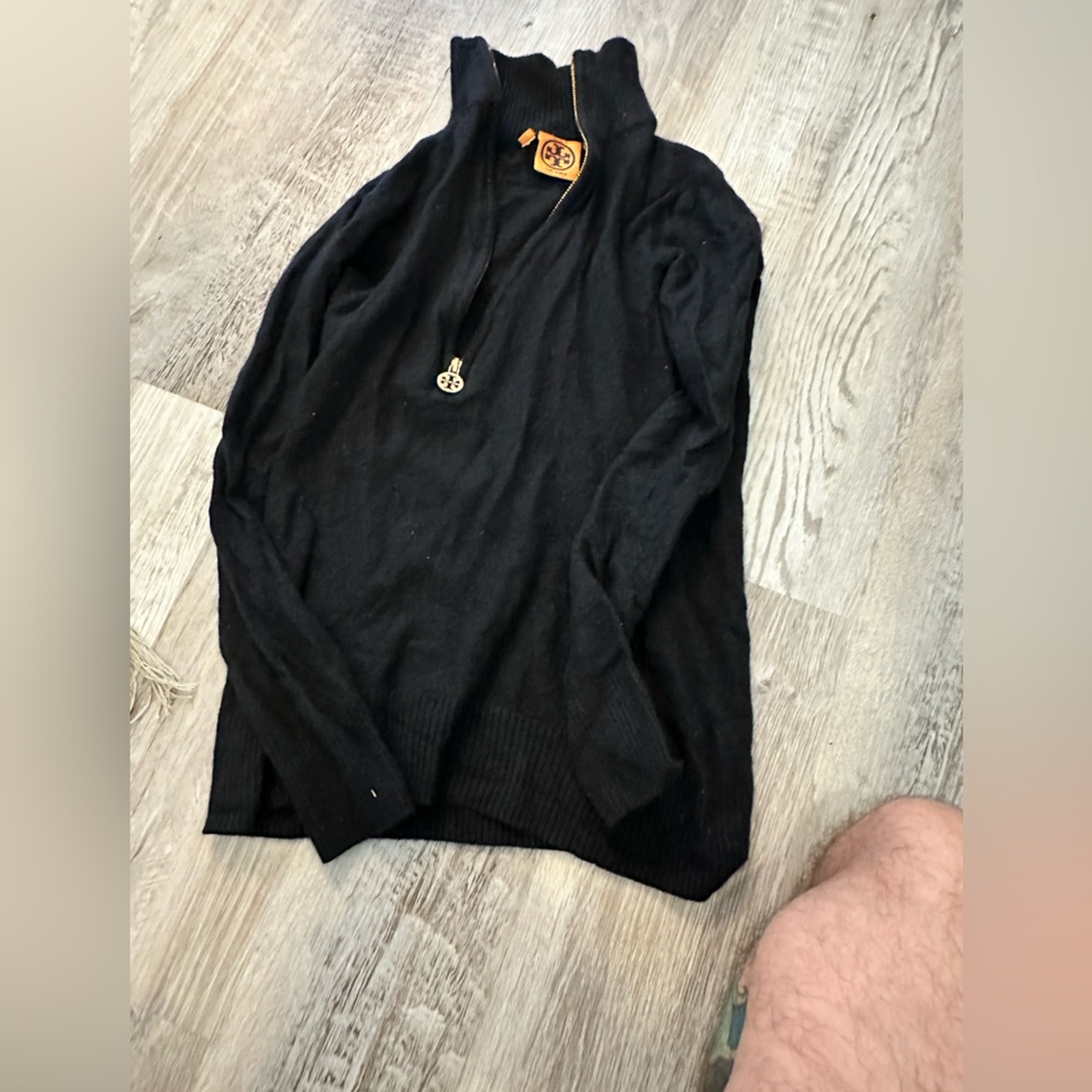 Tory Burch sweater zip up women’s small